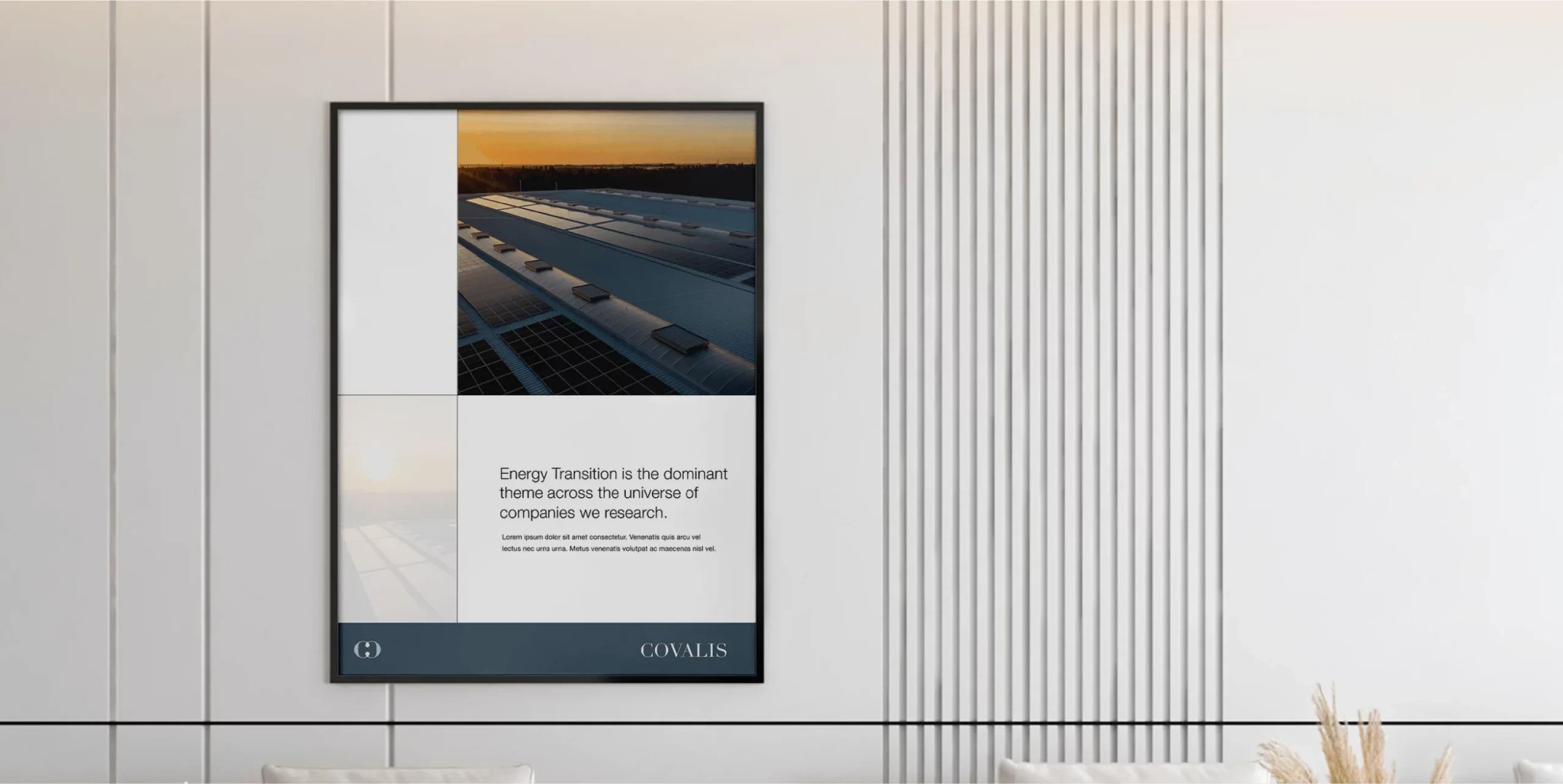 Brand authority for an energy transition asset manager with a research-driven approach.