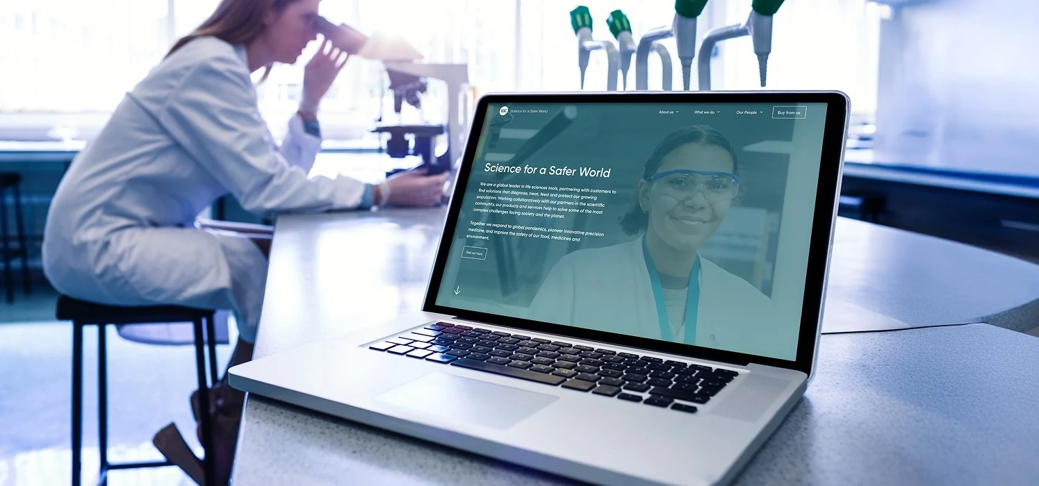 Digital platform rebuild for a science company with 180 years of history.
