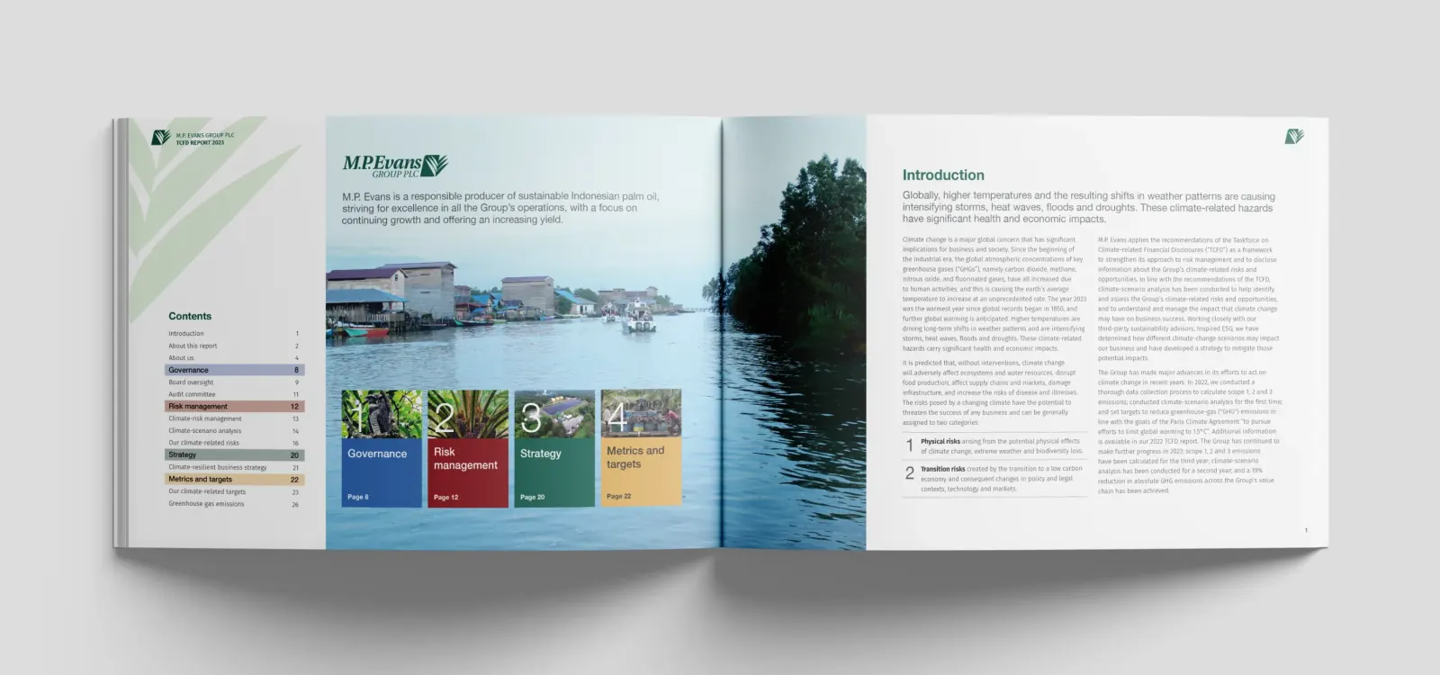 MP Evans report contents and introduction
