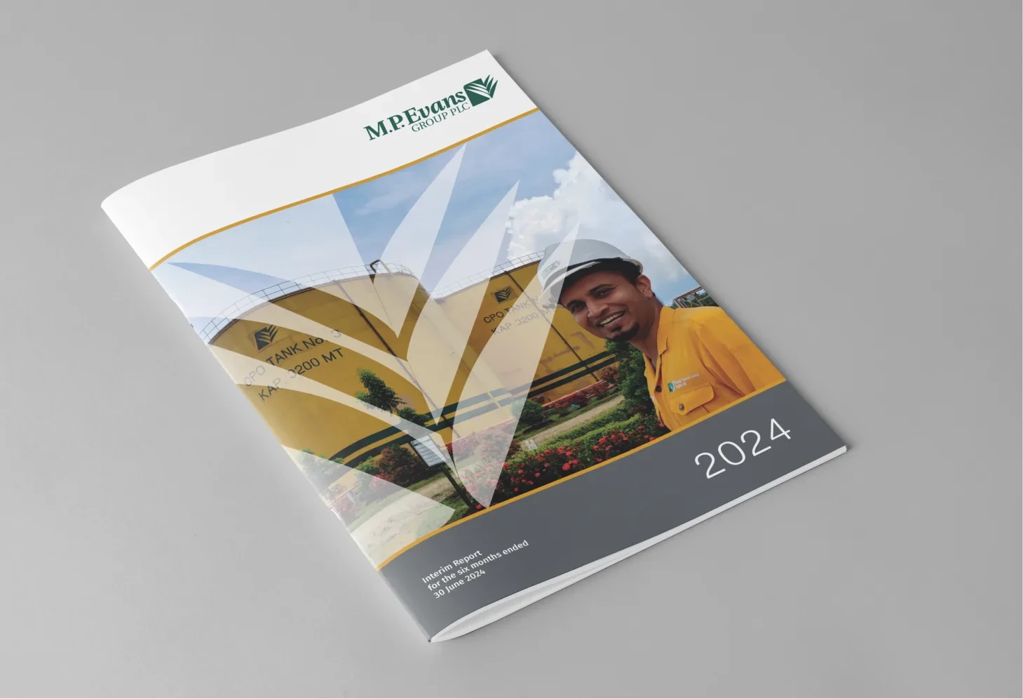 MP Evans annual report cover