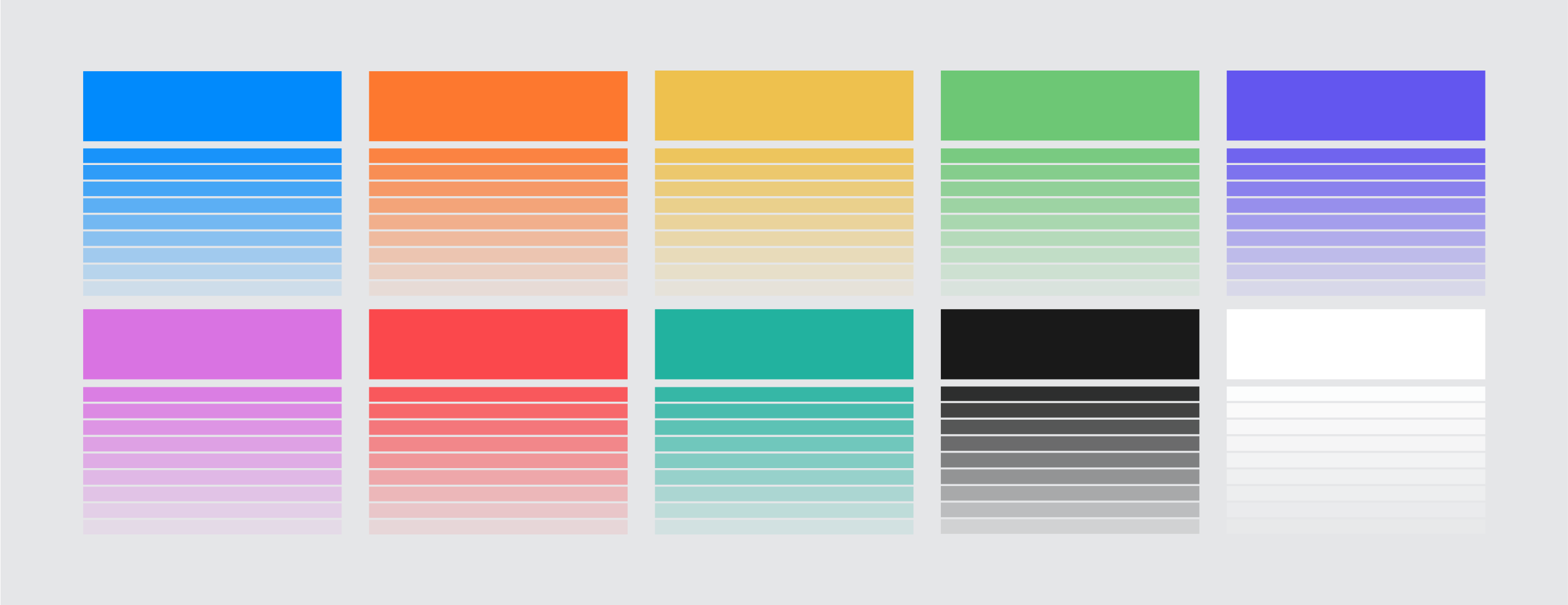 PHP UK Conference colour palette