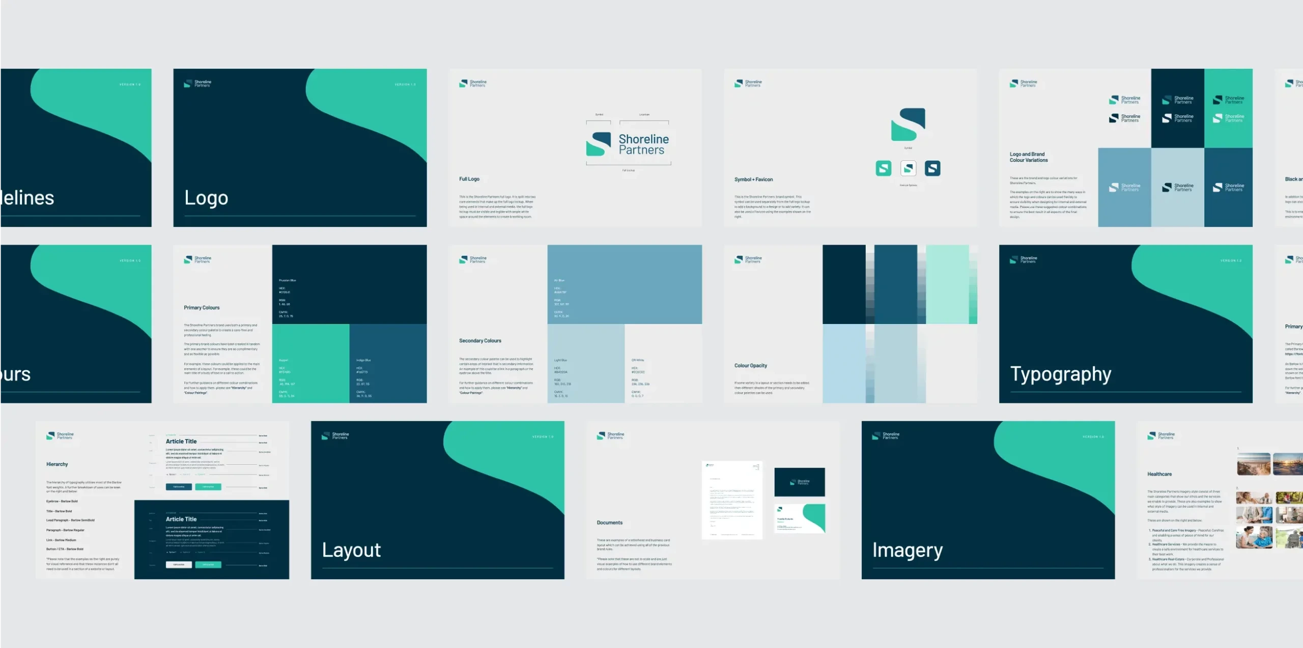 Shoreline Partners visual identity